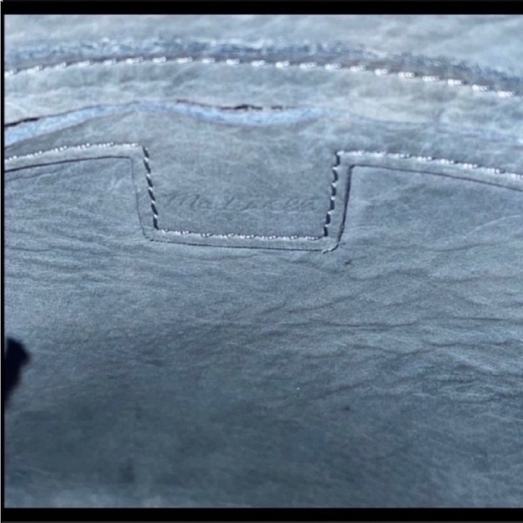 Madewell Blue Small Transport Crossbody Suede Edition Sold Out Mini Sold out - Picture 9 of 10